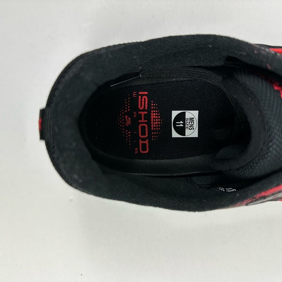 Men's Nike SB Ishod Wair Skate Skateboard Shoes Black/Red DV5473-001 - Size 11 - Picture 8 of 9